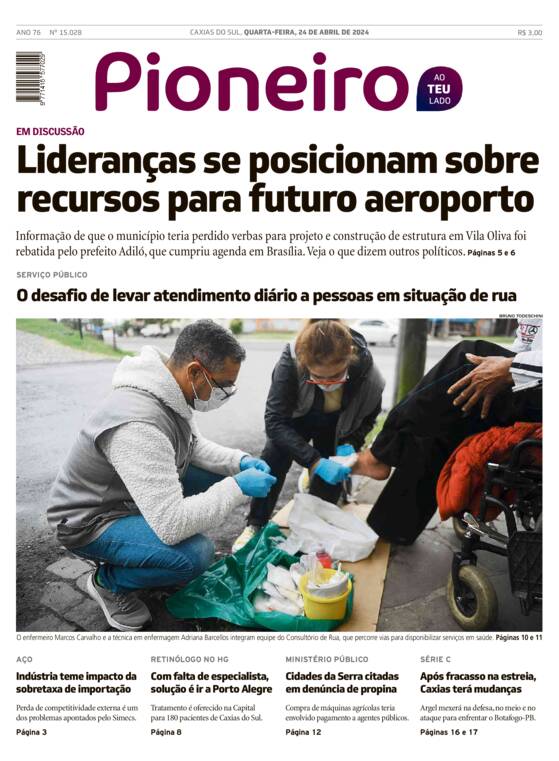 Capa Jornal Impresso