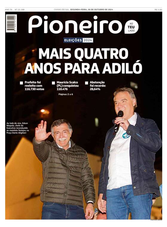 Capa Jornal Impresso