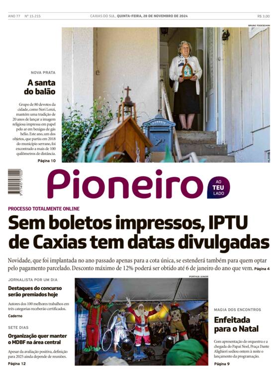 Capa Jornal Impresso