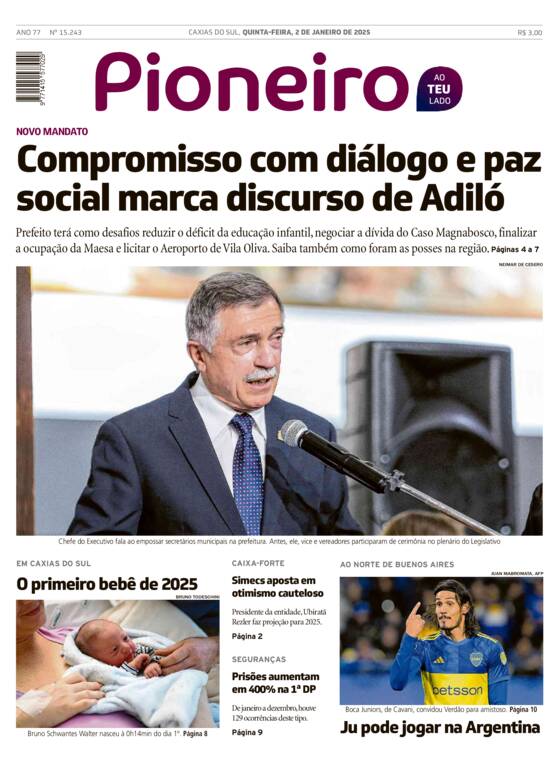 Capa Jornal Impresso