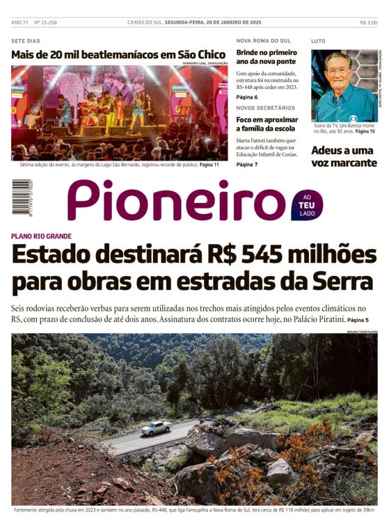 Capa Jornal Impresso