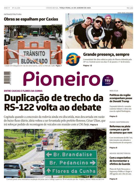 Capa Jornal Impresso