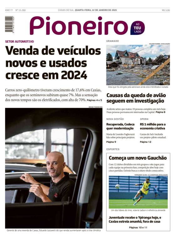 Capa Jornal Impresso