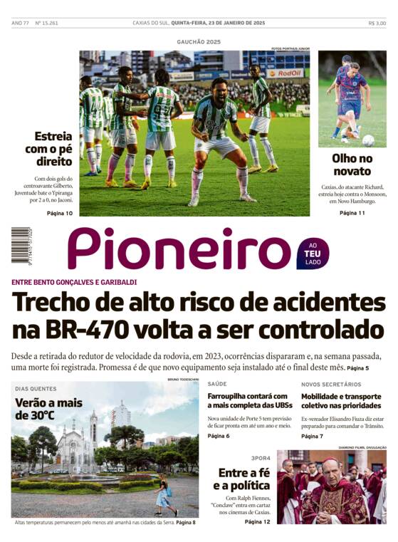 Capa Jornal Impresso