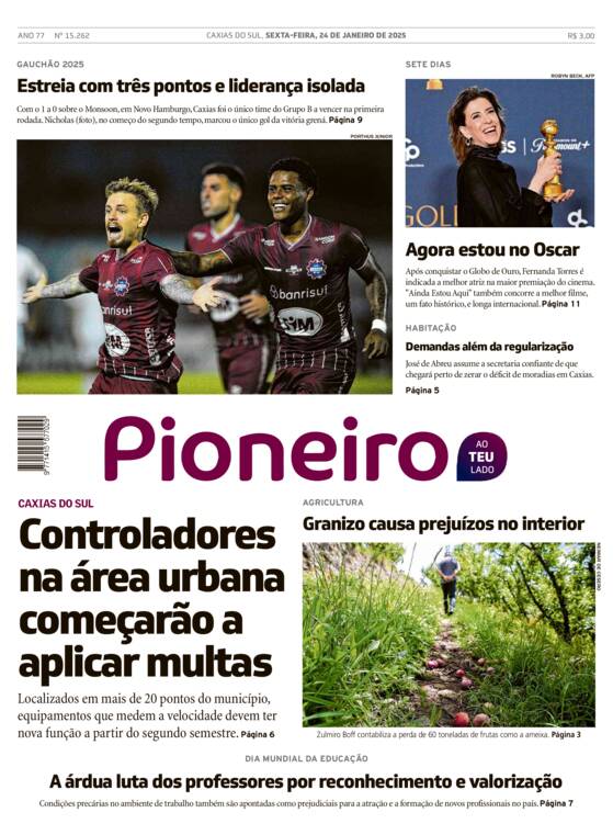 Capa Jornal Impresso