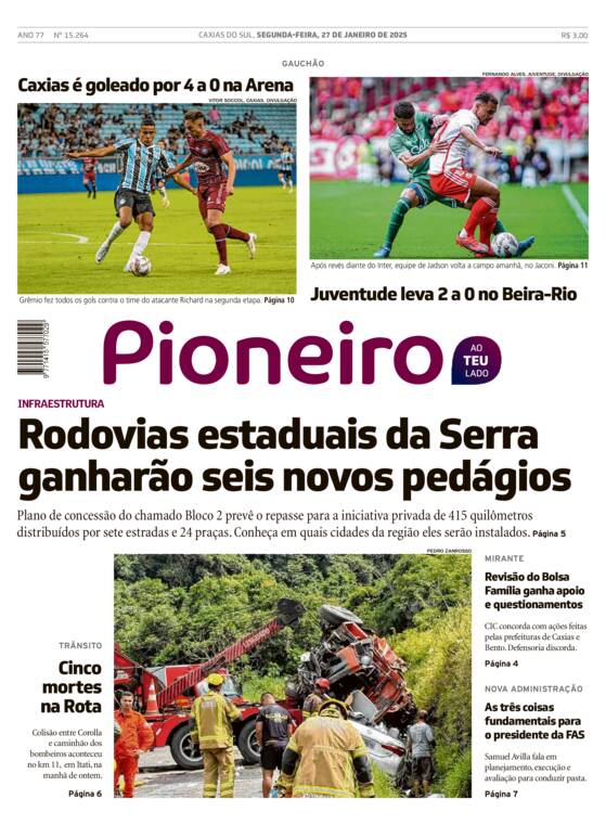 Capa Jornal Impresso