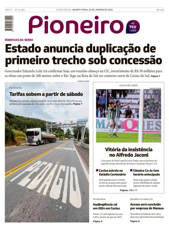 Capa Jornal Impresso