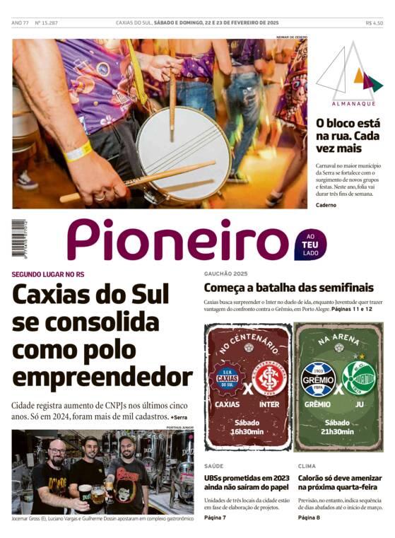 Capa Jornal Impresso