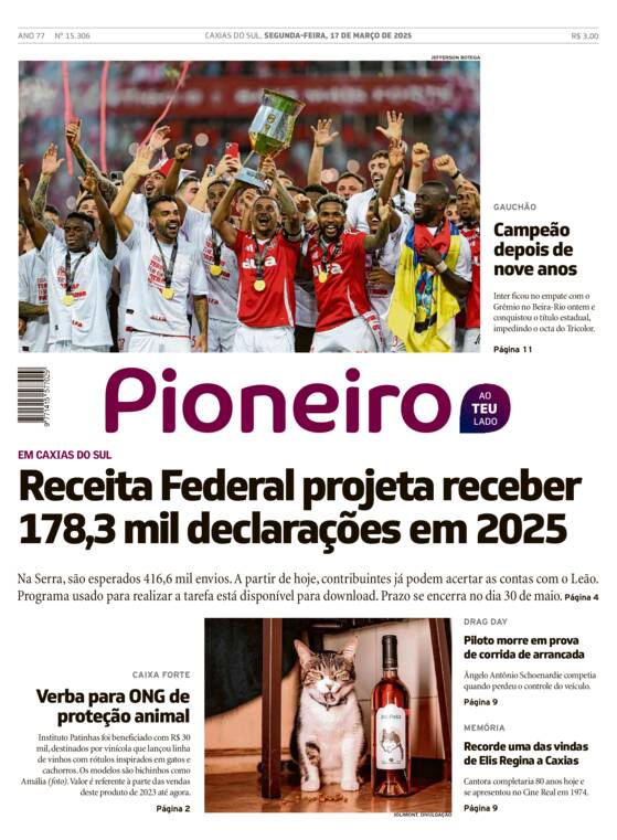 Capa Jornal Impresso