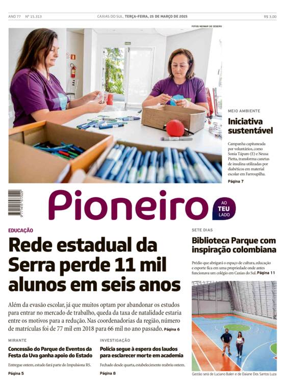 Capa Jornal Impresso