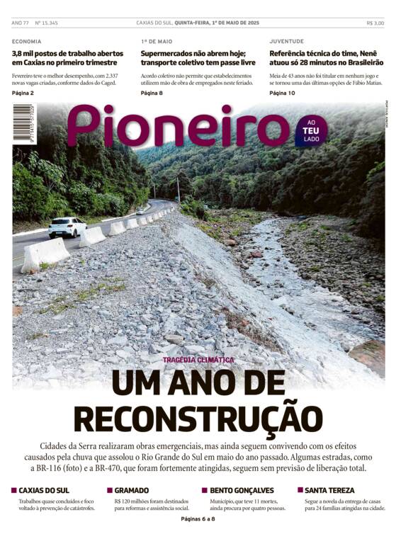 Capa Jornal Impresso