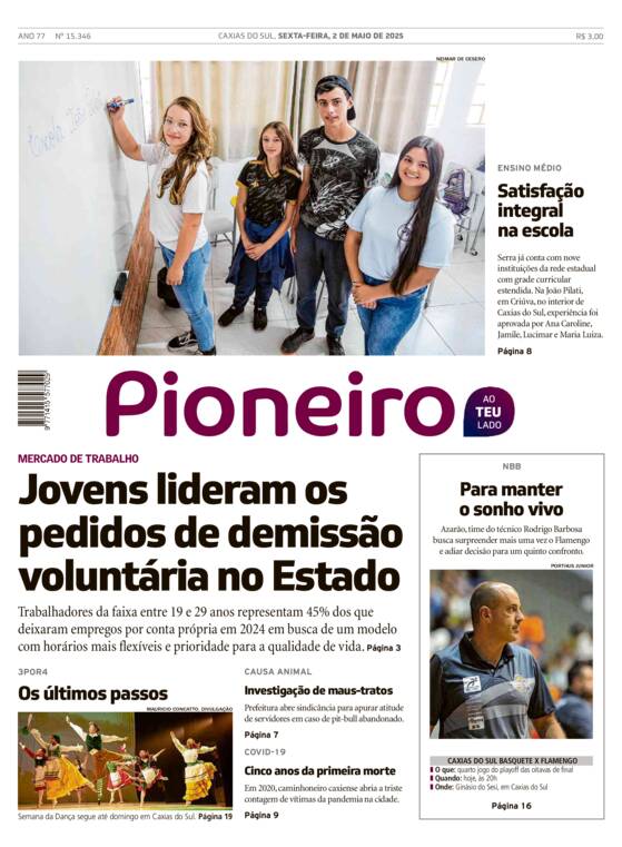 Capa Jornal Impresso
