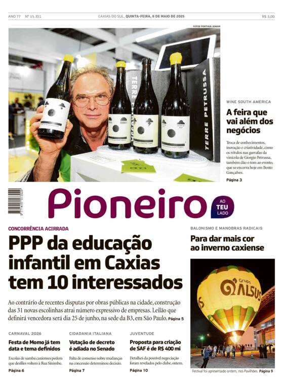Capa Jornal Impresso