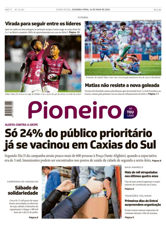 Capa Jornal Impresso