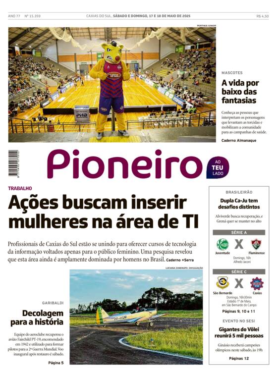 Capa Jornal Impresso