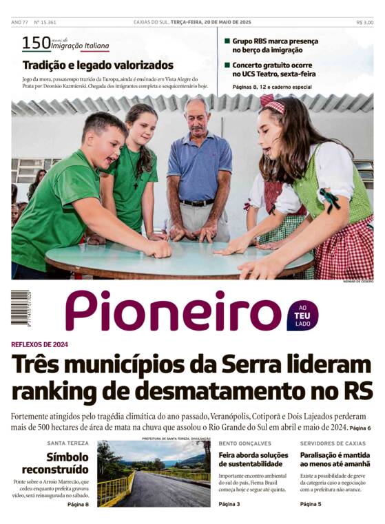 Capa Jornal Impresso