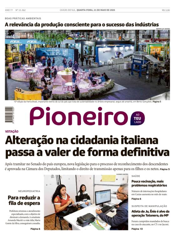 Capa Jornal Impresso