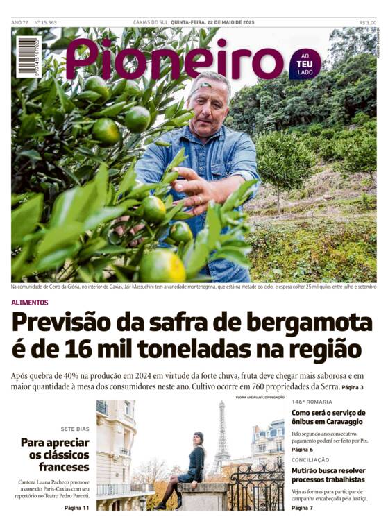 Capa Jornal Impresso