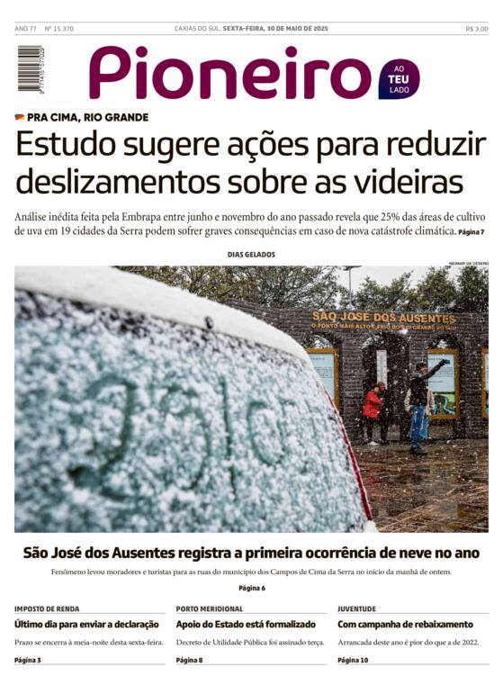 Capa Jornal Impresso