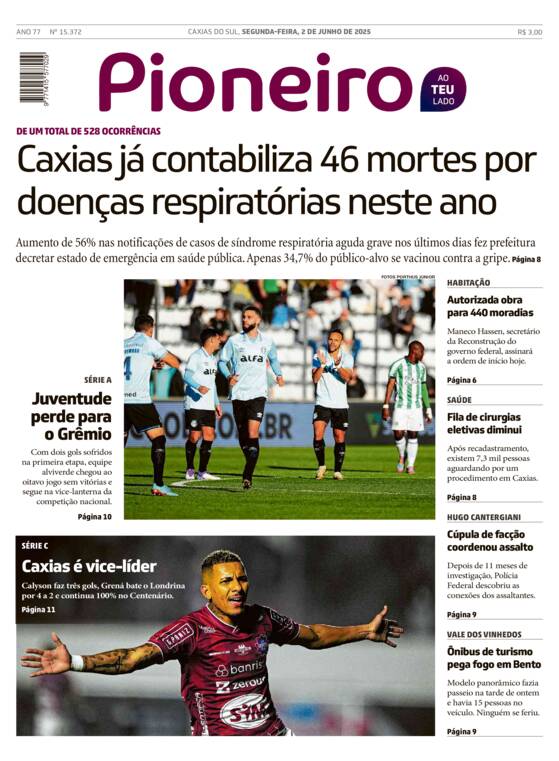Capa Jornal Impresso