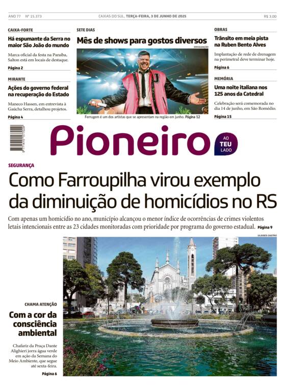 Capa Jornal Impresso