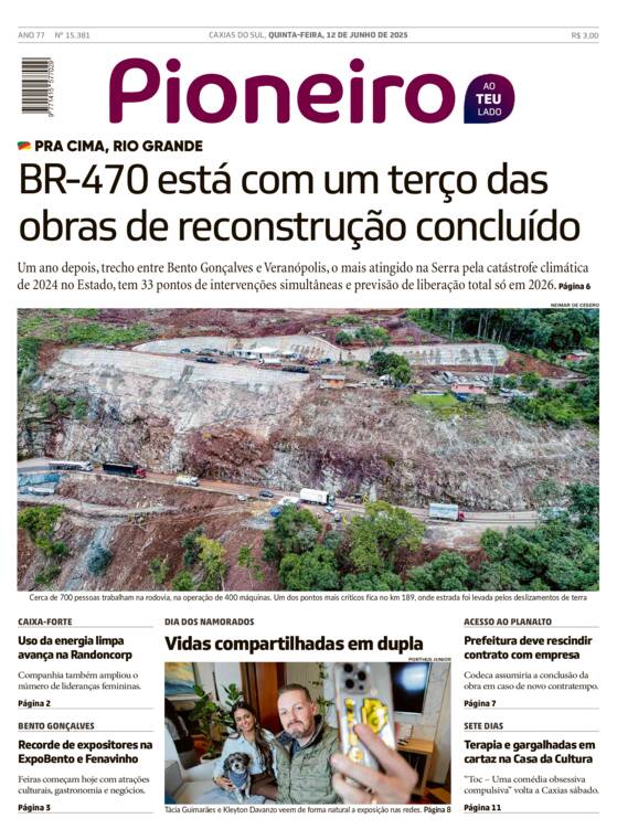 Capa Jornal Impresso