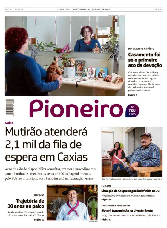 Capa Jornal Impresso