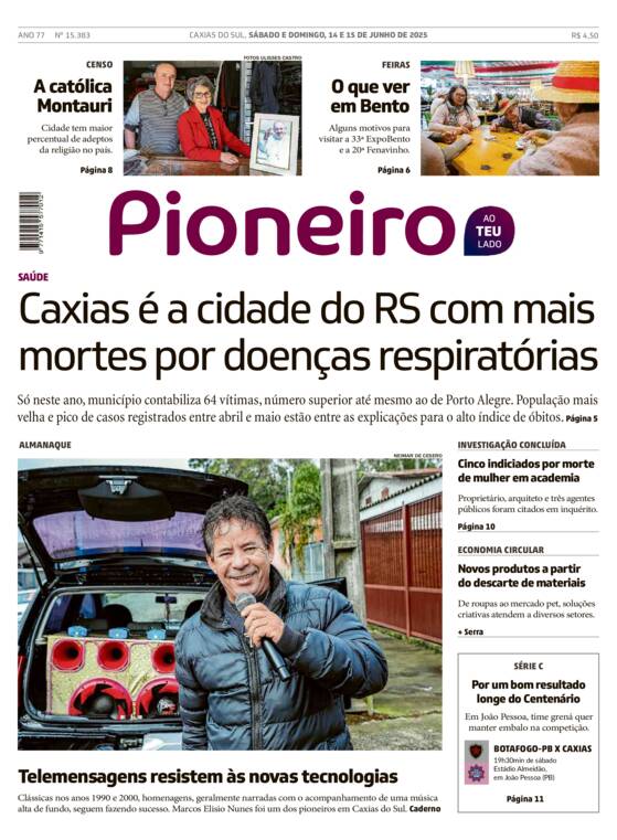 Capa Jornal Impresso