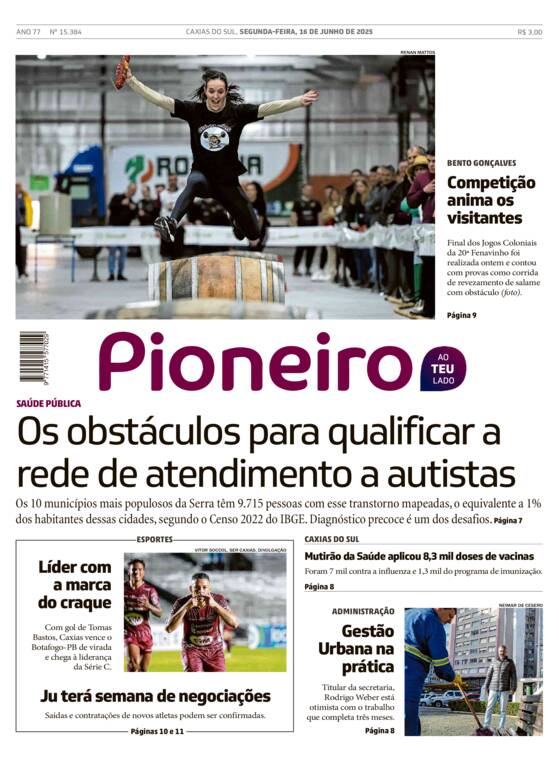 Capa Jornal Impresso