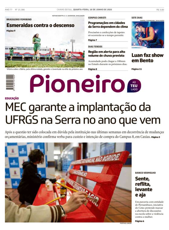 Capa Jornal Impresso