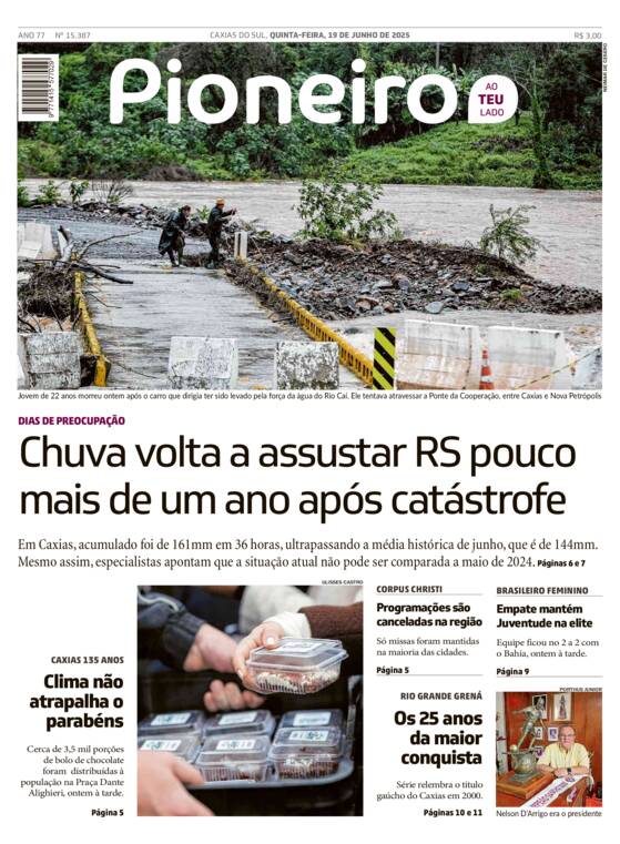 Capa Jornal Impresso