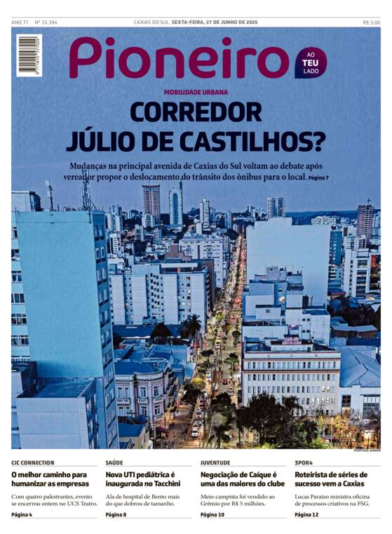 Capa Jornal Impresso