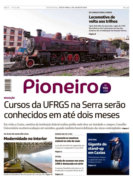 Capa Jornal Impresso