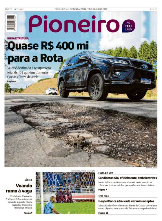 Capa Jornal Impresso