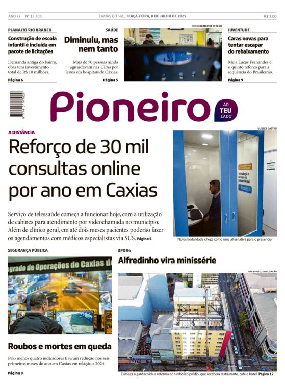 Capa Jornal Impresso