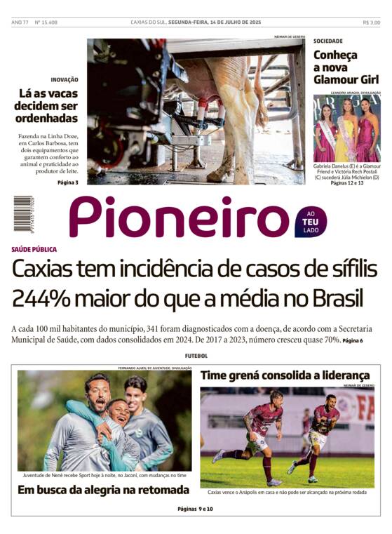Capa Jornal Impresso