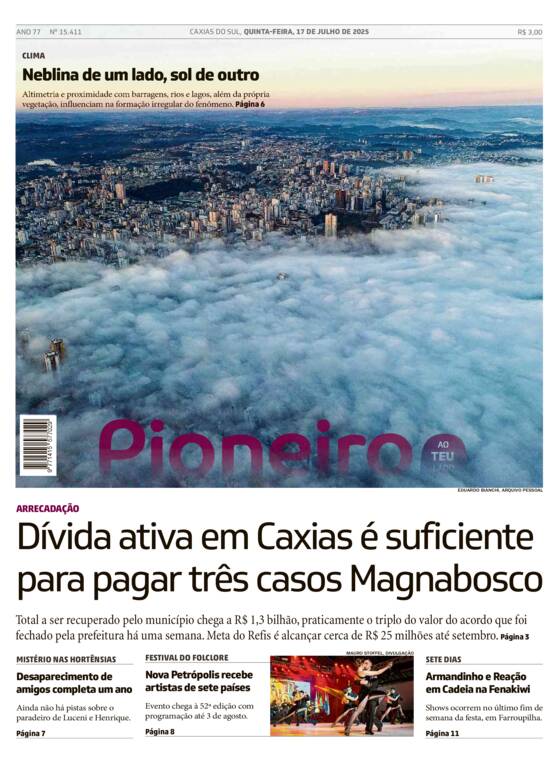 Capa Jornal Impresso