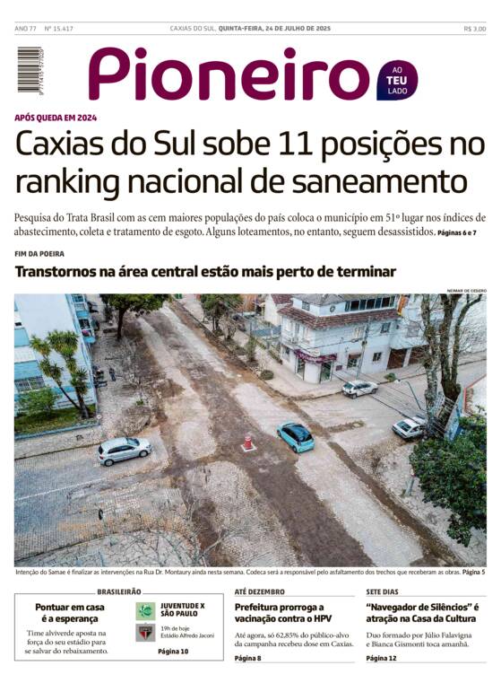 Capa Jornal Impresso
