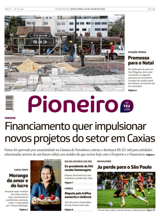 Capa Jornal Impresso