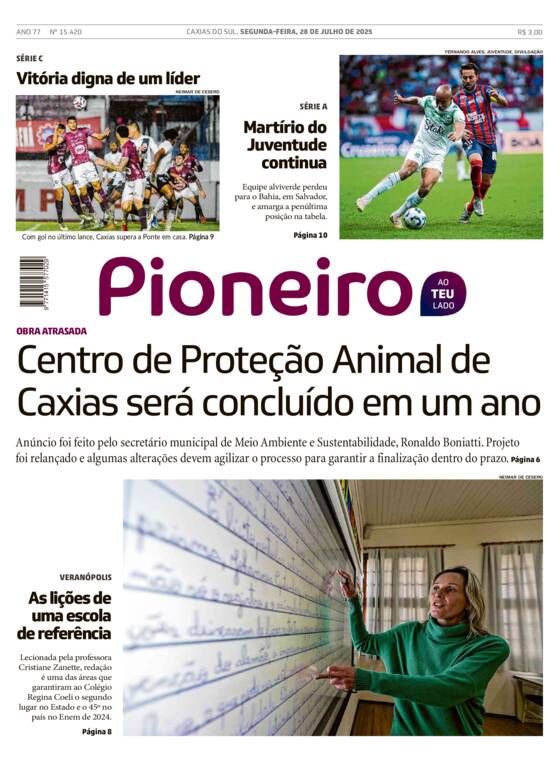 Capa Jornal Impresso