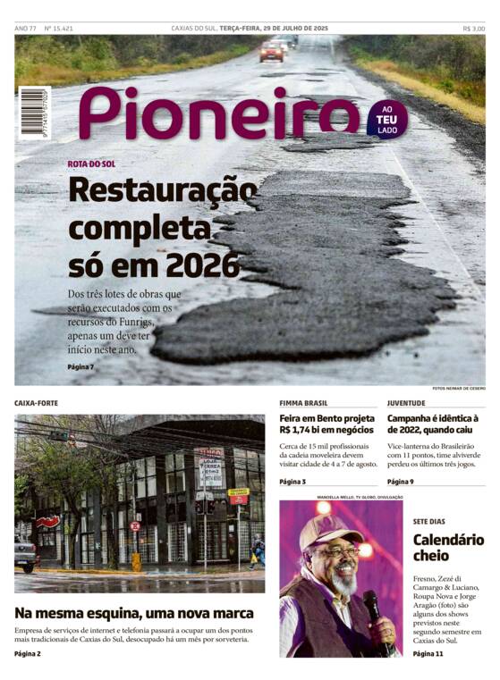 Capa Jornal Impresso