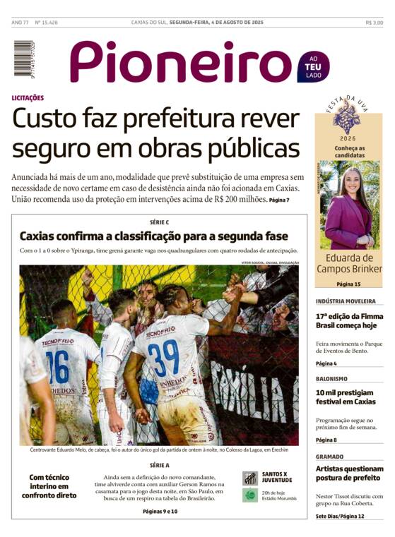Capa Jornal Impresso