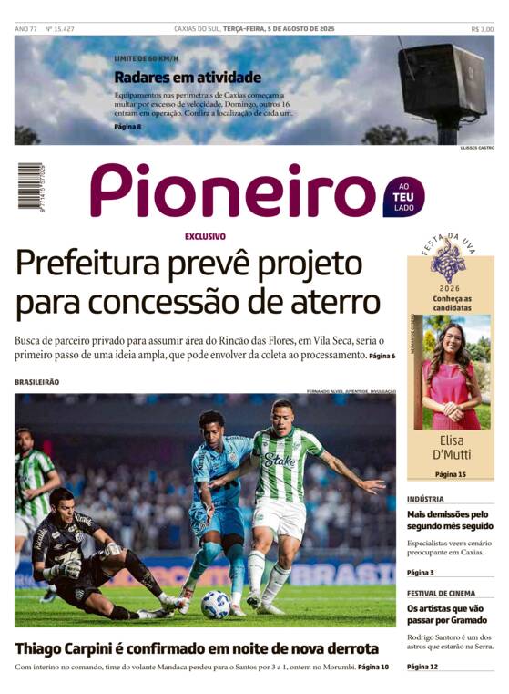 Capa Jornal Impresso