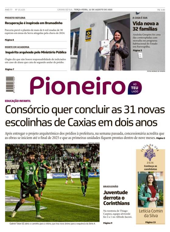 Capa Jornal Impresso