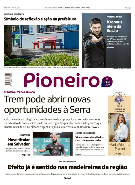 Capa Jornal Impresso