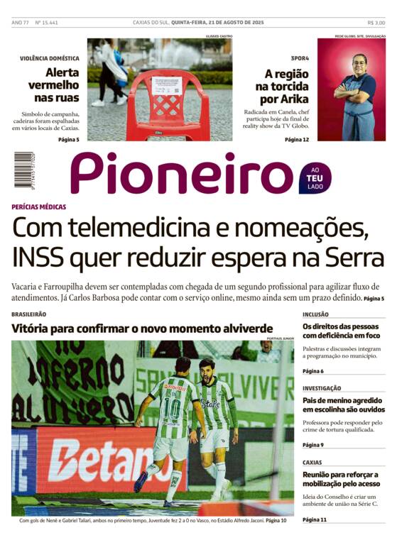 Capa Jornal Impresso