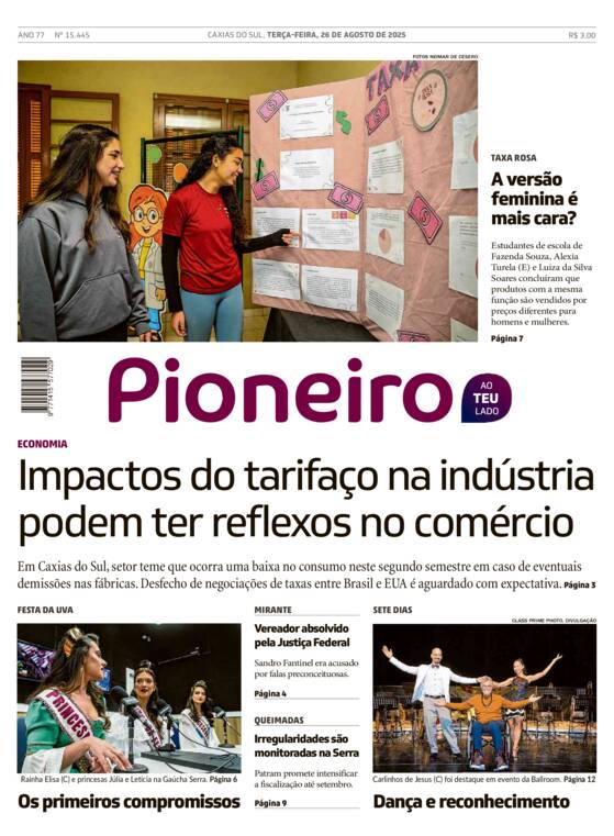 Capa Jornal Impresso