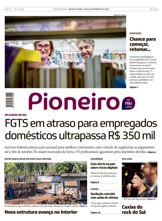 Capa Jornal Impresso