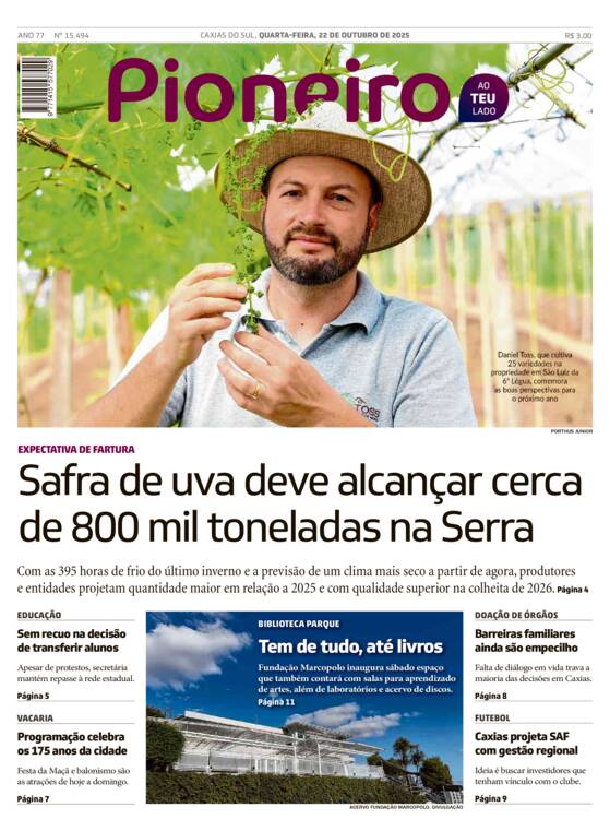 Capa Jornal Impresso