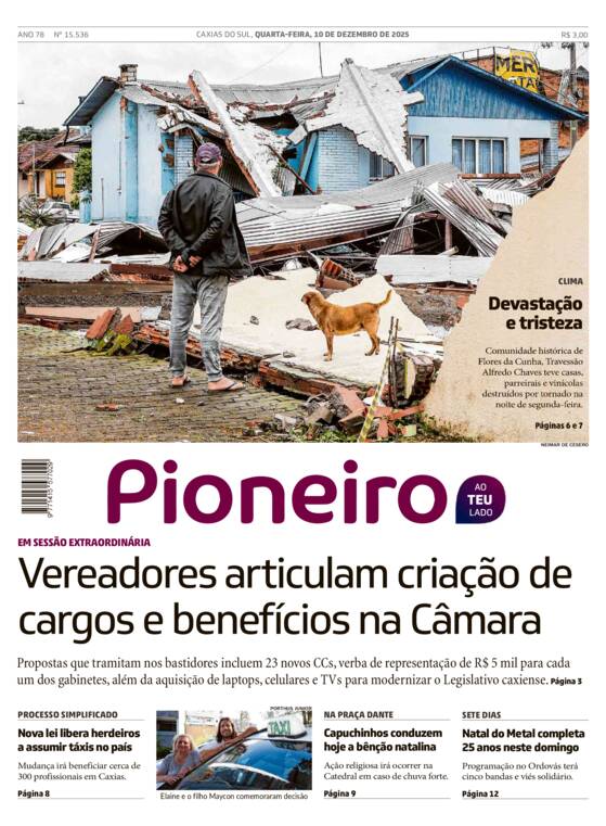 Capa Jornal Impresso